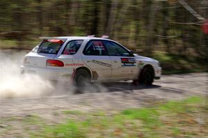 Aidan Hicks / John Hicks Subaru Impreza Wagon on SS3, Steamboat II.