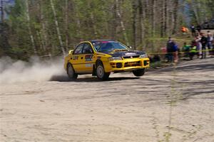 Steve Gingras / Katie Gingras Subaru Impreza on SS3, Steamboat II.