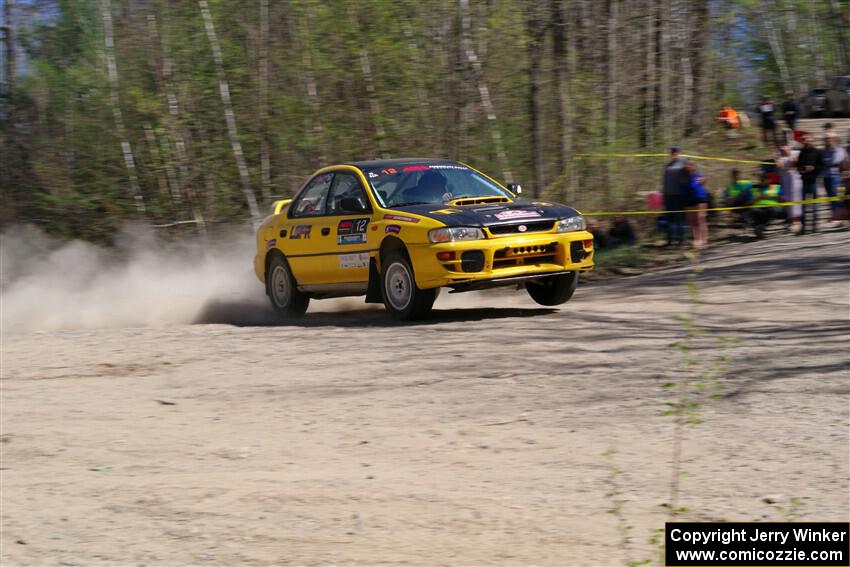 Steve Gingras / Katie Gingras Subaru Impreza on SS3, Steamboat II.