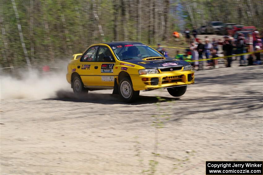 Steve Gingras / Katie Gingras Subaru Impreza on SS3, Steamboat II.