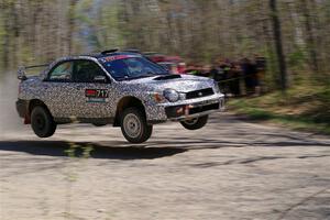Peter Farrow / Jackson Sedivy Subaru WRX on SS3, Steamboat II.