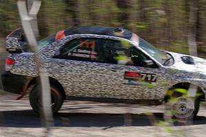Peter Farrow / Jackson Sedivy Subaru WRX on SS3, Steamboat II.