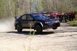 Daryl Bergen / Lorelai Payeur Subaru WRX STi on SS3, Steamboat II.