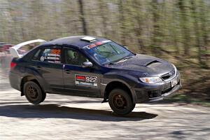 Corey Morris / Zane Morris Subaru WRX STi on SS3, Steamboat II.