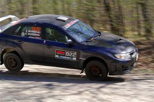 Corey Morris / Zane Morris Subaru WRX STi on SS3, Steamboat II.