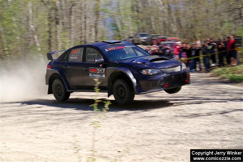 Daryl Bergen / Lorelai Payeur Subaru WRX STi on SS3, Steamboat II.