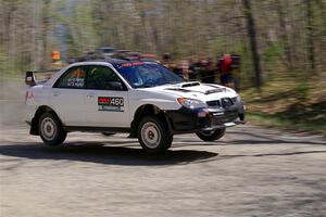 Josh Kemp / Danielle Kemp Subaru WRX on SS3, Steamboat II.