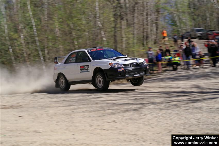 Josh Kemp / Danielle Kemp Subaru WRX on SS3, Steamboat II.