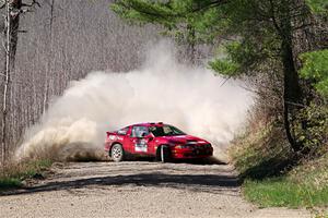 Rob Dupree / Kevin Dobrowolski Mitsubishi Eclipse GSX on SS4, Kabekona II.