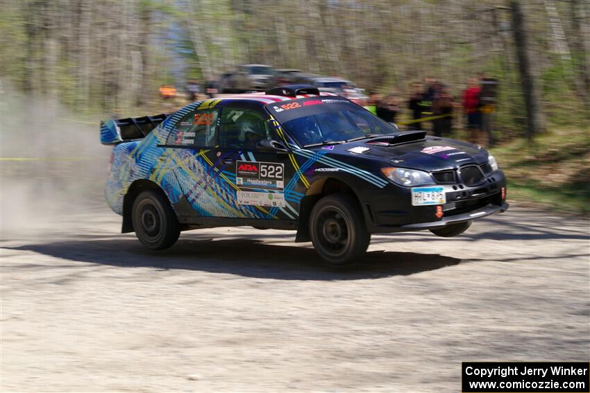 Matt James / Jackie James Subaru Impreza on SS3, Steamboat II.