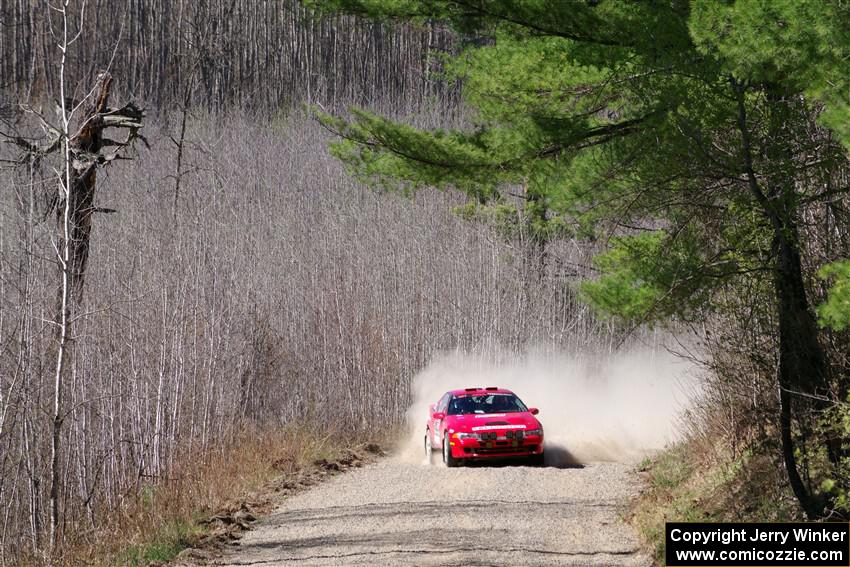 Rob Dupree / Kevin Dobrowolski Mitsubishi Eclipse GSX on SS4, Kabekona II.