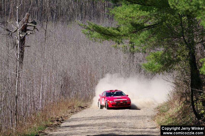 Rob Dupree / Kevin Dobrowolski Mitsubishi Eclipse GSX on SS4, Kabekona II.