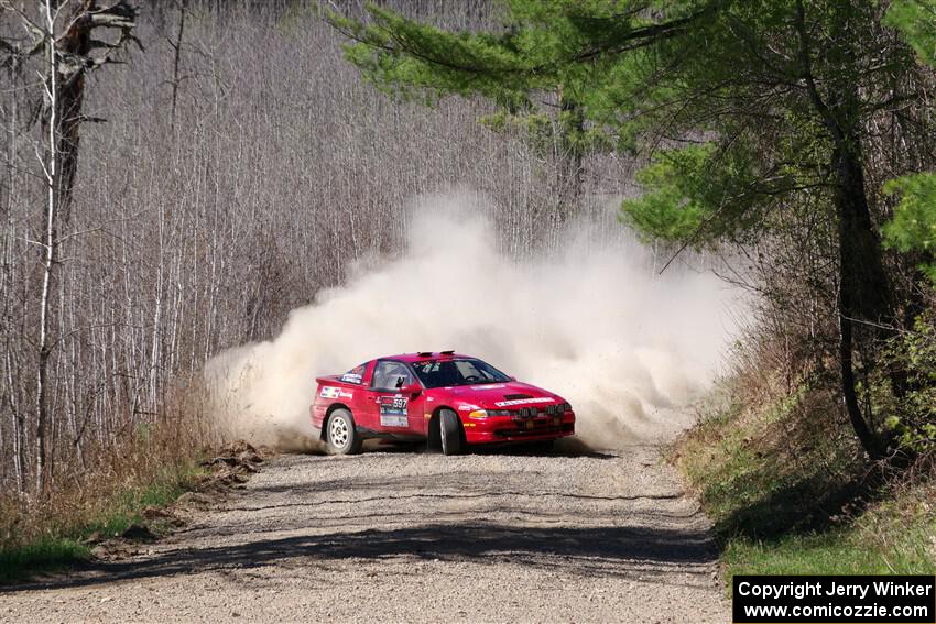 Rob Dupree / Kevin Dobrowolski Mitsubishi Eclipse GSX on SS4, Kabekona II.