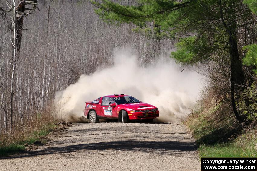 Rob Dupree / Kevin Dobrowolski Mitsubishi Eclipse GSX on SS4, Kabekona II.