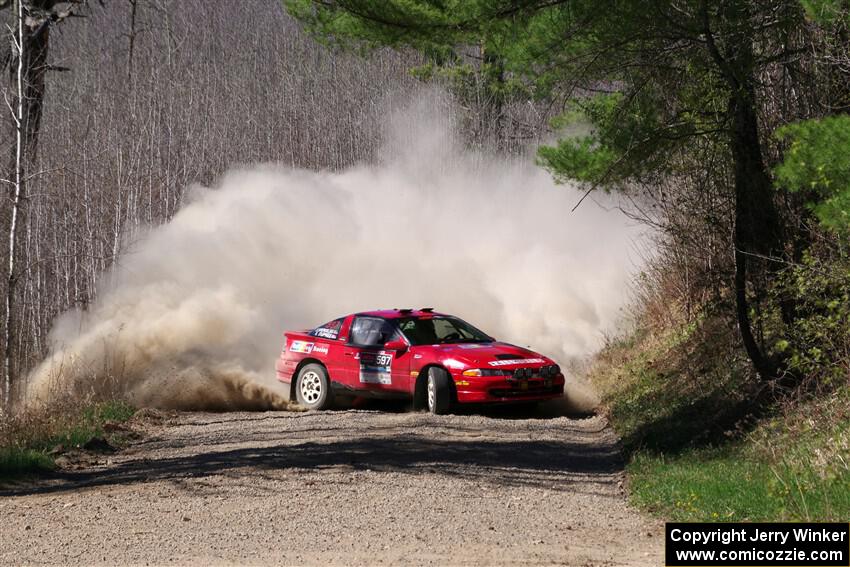 Rob Dupree / Kevin Dobrowolski Mitsubishi Eclipse GSX on SS4, Kabekona II.