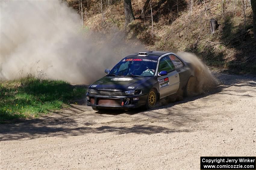 Travis Mattonen / Anikka Nykanen Subaru Impreza on SS4, Kabekona II.