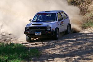 Josh Nykanen / Matt Nykanen VW GTI on SS4, Kabekona II.