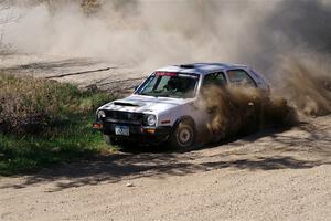 Josh Nykanen / Matt Nykanen VW GTI on SS4, Kabekona II.