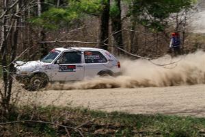 Josh Nykanen / Matt Nykanen VW GTI on SS4, Kabekona II.
