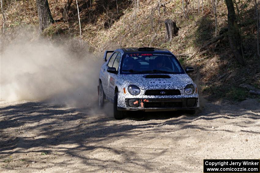 Peter Farrow / Jackson Sedivy Subaru WRX on SS4, Kabekona II.
