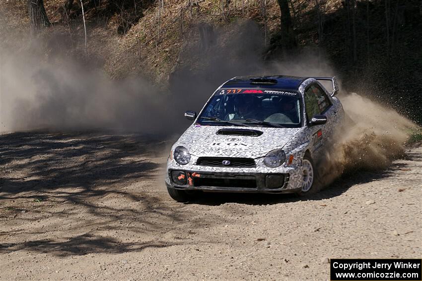 Peter Farrow / Jackson Sedivy Subaru WRX on SS4, Kabekona II.