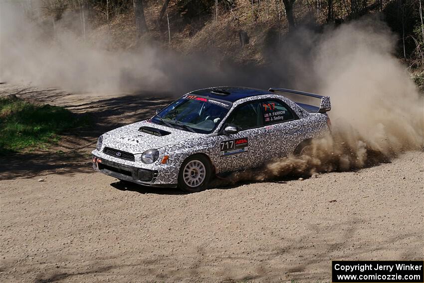 Peter Farrow / Jackson Sedivy Subaru WRX on SS4, Kabekona II.