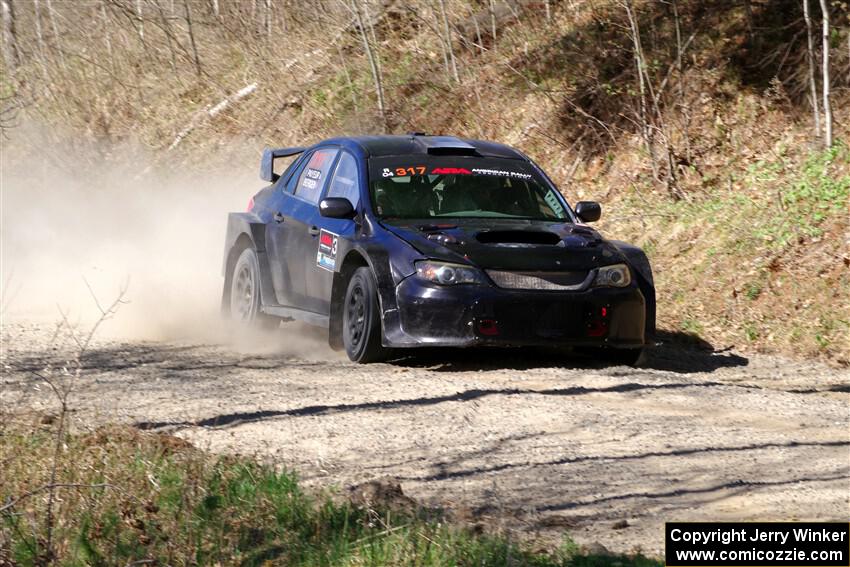 Daryl Bergen / Lorelai Payeur Subaru WRX STi on SS4, Kabekona II.