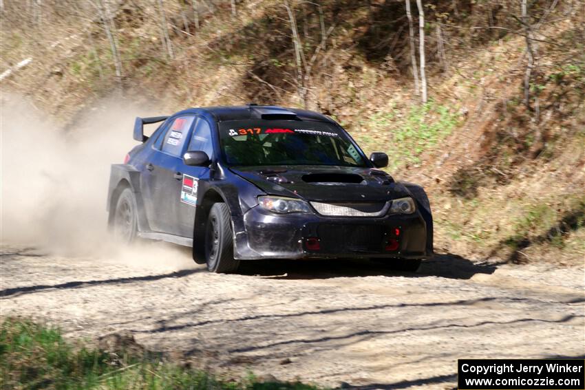 Daryl Bergen / Lorelai Payeur Subaru WRX STi on SS4, Kabekona II.