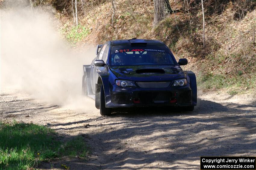 Daryl Bergen / Lorelai Payeur Subaru WRX STi on SS4, Kabekona II.