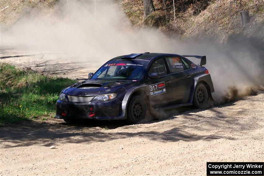 Daryl Bergen / Lorelai Payeur Subaru WRX STi on SS4, Kabekona II.
