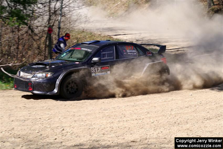 Daryl Bergen / Lorelai Payeur Subaru WRX STi on SS4, Kabekona II.
