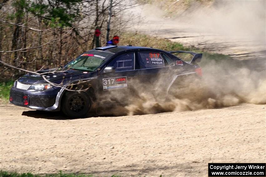 Daryl Bergen / Lorelai Payeur Subaru WRX STi on SS4, Kabekona II.
