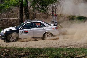 Josh Kemp / Danielle Kemp Subaru WRX on SS4, Kabekona II.
