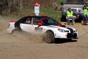Jason Cook / Maggie Tu Subaru WRX on SS4, Kabekona II.