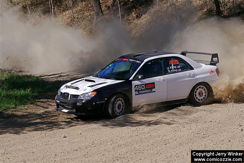 Josh Kemp / Danielle Kemp Subaru WRX on SS4, Kabekona II.