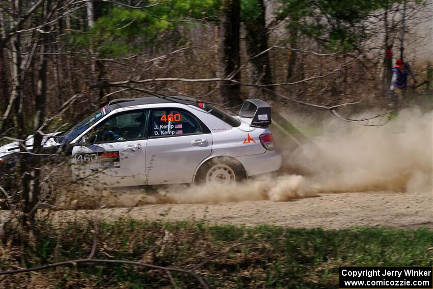 Josh Kemp / Danielle Kemp Subaru WRX on SS4, Kabekona II.