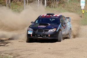 Matt James / Jackie James Subaru Impreza on SS4, Kabekona II.