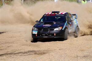 Matt James / Jackie James Subaru Impreza on SS4, Kabekona II.