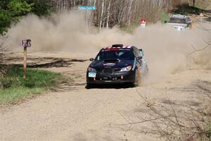 Matt James / Jackie James Subaru Impreza on SS4, Kabekona II.