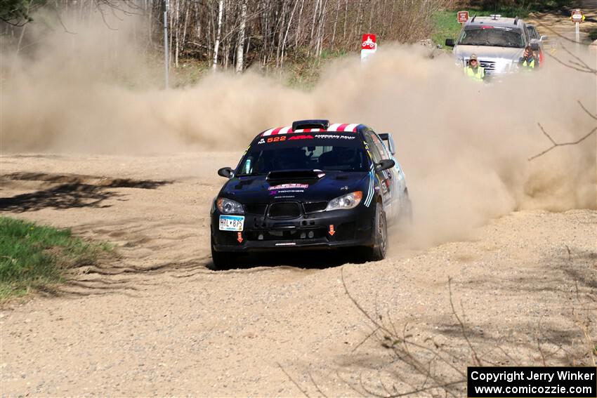 Matt James / Jackie James Subaru Impreza on SS4, Kabekona II.