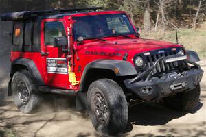 A Jeep Wrangler Rubicon sweeps SS4, Kabekona II.
