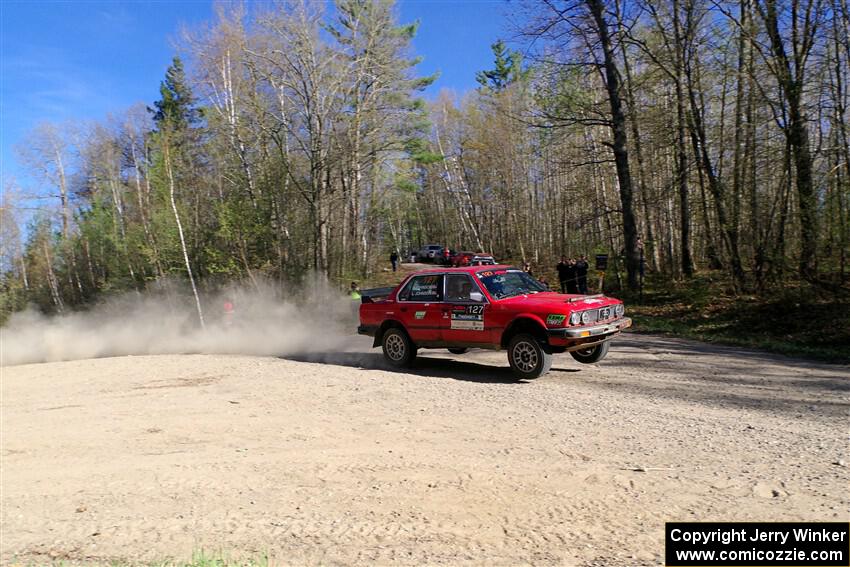 Levi Johnson / Griffin Johnson BMW 325e on SS5, Steamboat III.