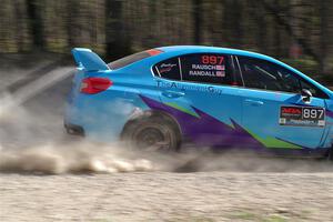 Jamey Randall / Andrew Rausch Subaru WRX on SS5, Steamboat III.