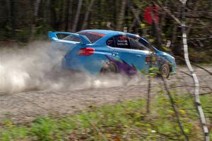 Jamey Randall / Andrew Rausch Subaru WRX on SS5, Steamboat III.