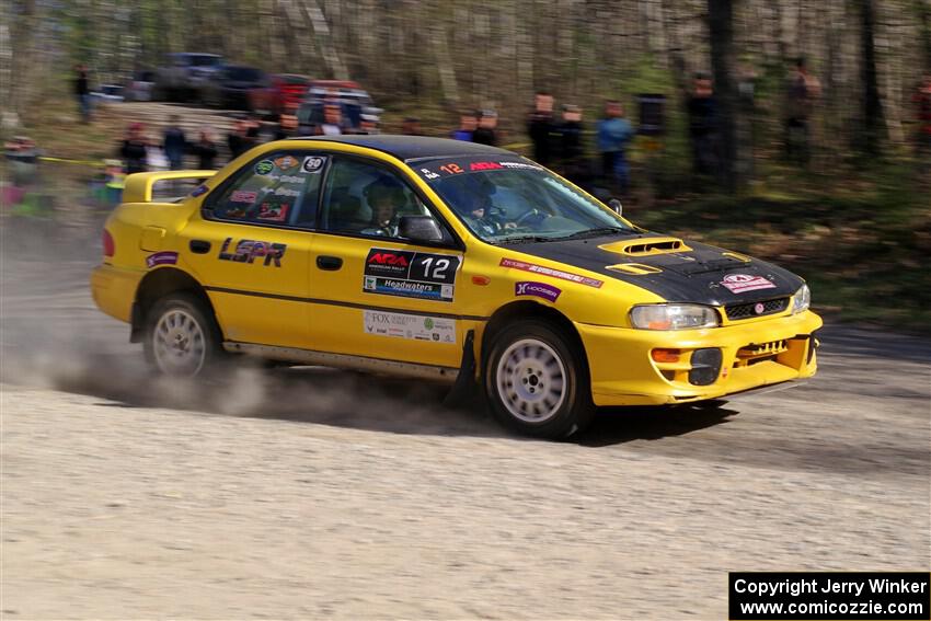 Steve Gingras / Katie Gingras Subaru Impreza on SS5, Steamboat III.