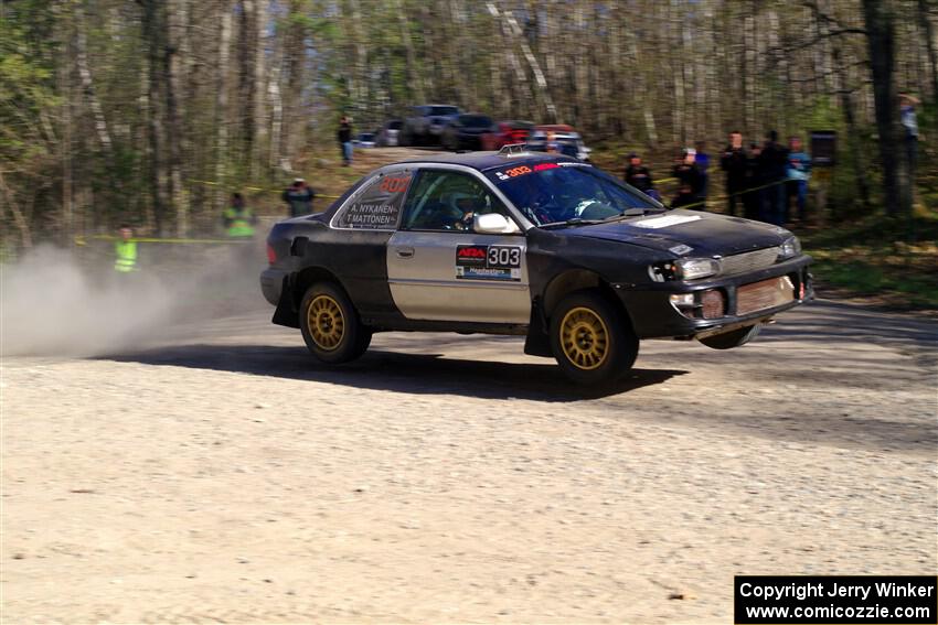 Travis Mattonen / Anikka Nykanen Subaru Impreza on SS5, Steamboat III.