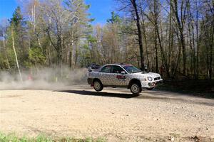 Peter Farrow / Jackson Sedivy Subaru WRX on SS5, Steamboat III.
