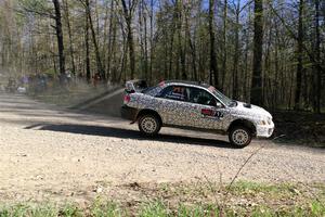Peter Farrow / Jackson Sedivy Subaru WRX on SS5, Steamboat III.