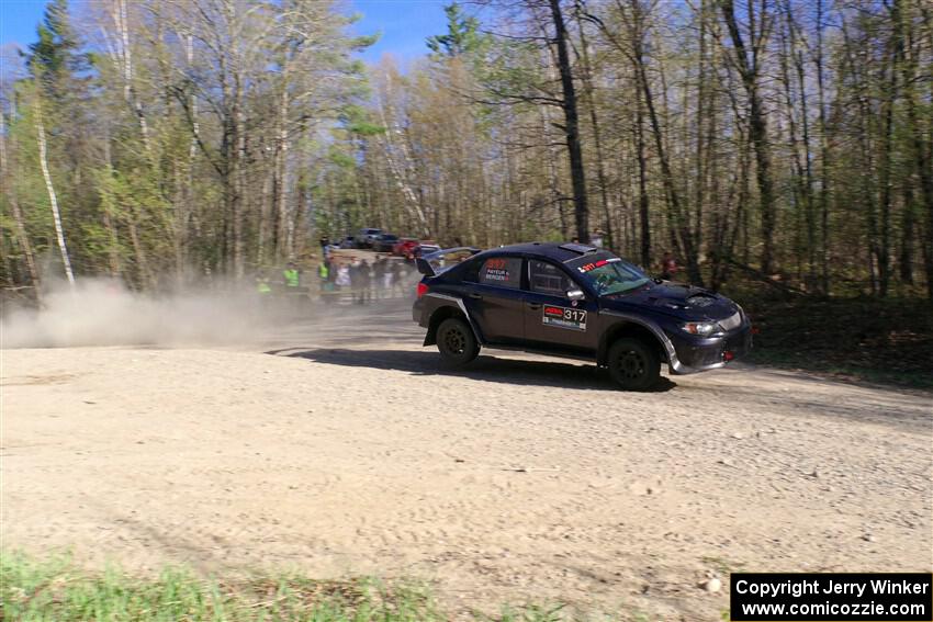 Daryl Bergen / Lorelai Payeur Subaru WRX STi on SS5, Steamboat III.