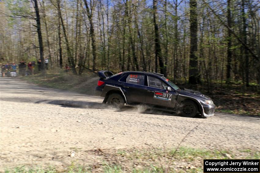 Daryl Bergen / Lorelai Payeur Subaru WRX STi on SS5, Steamboat III.